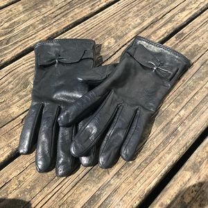 banana Republic Leather Gloves! EUC!